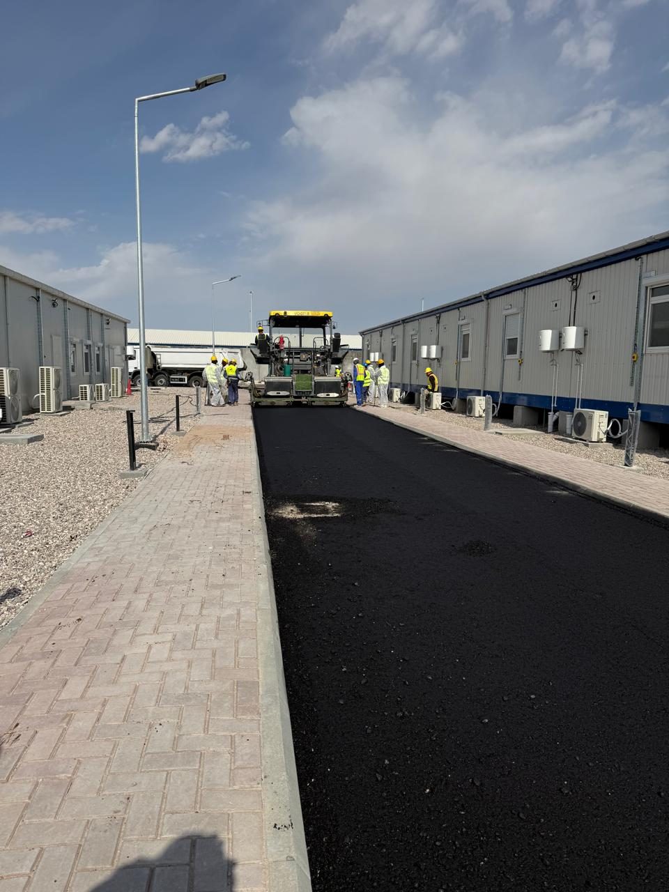 Road construction